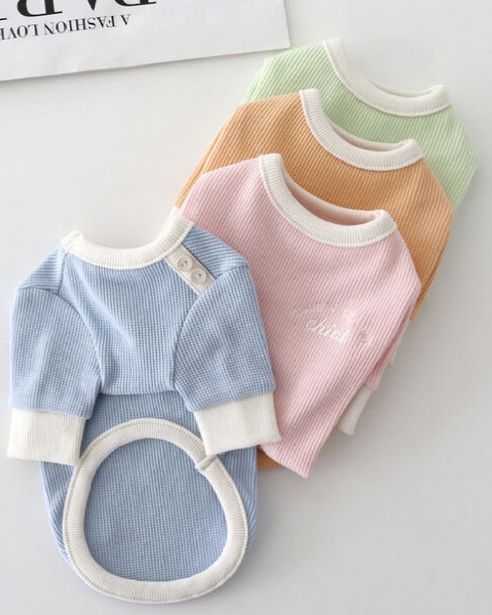 Sherbet Waffle T-Shirt (Blue)