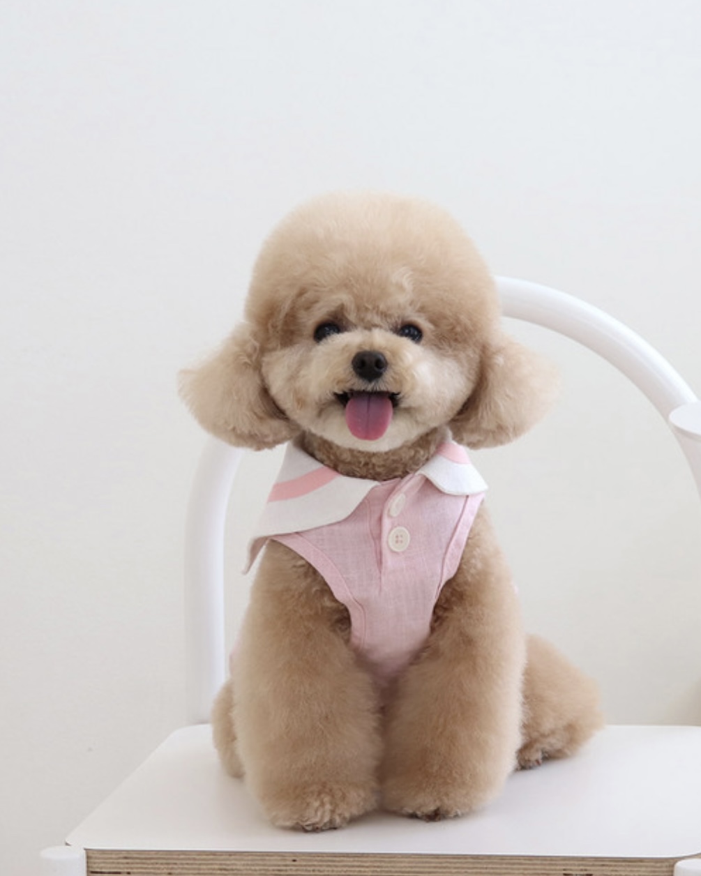 Pastel Linen Cape Top (Pink)