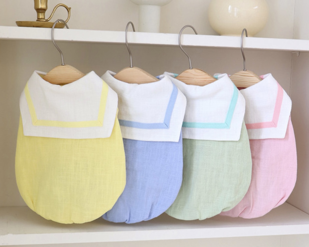 Pastel Linen Cape Top (Mint)