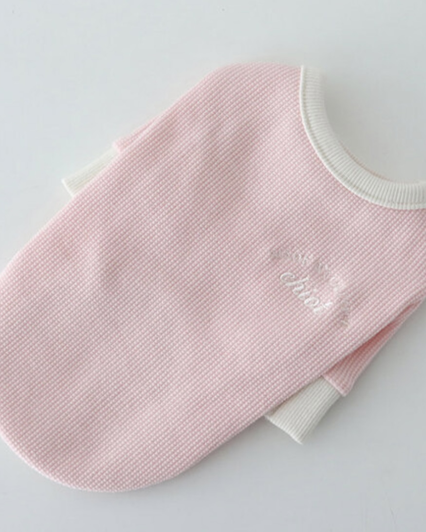 Sherbet Waffle T-Shirt (Pink)