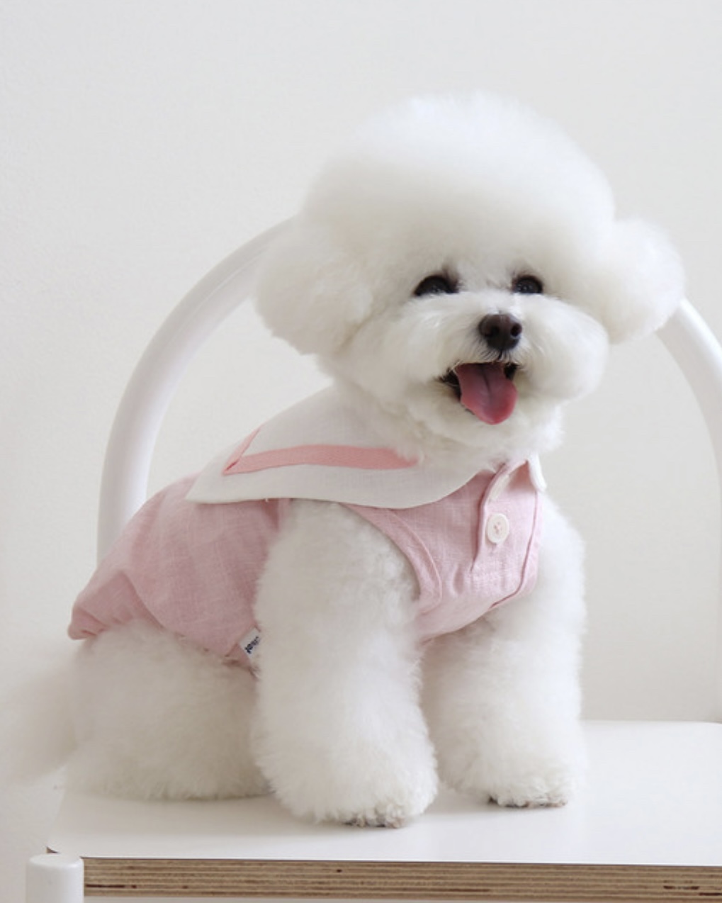 Pastel Linen Cape Top (Pink)