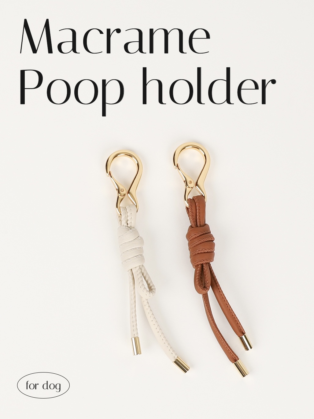 Macrame Poop Holder
