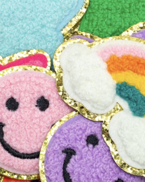 Happy Me Boucle Sticker Patch