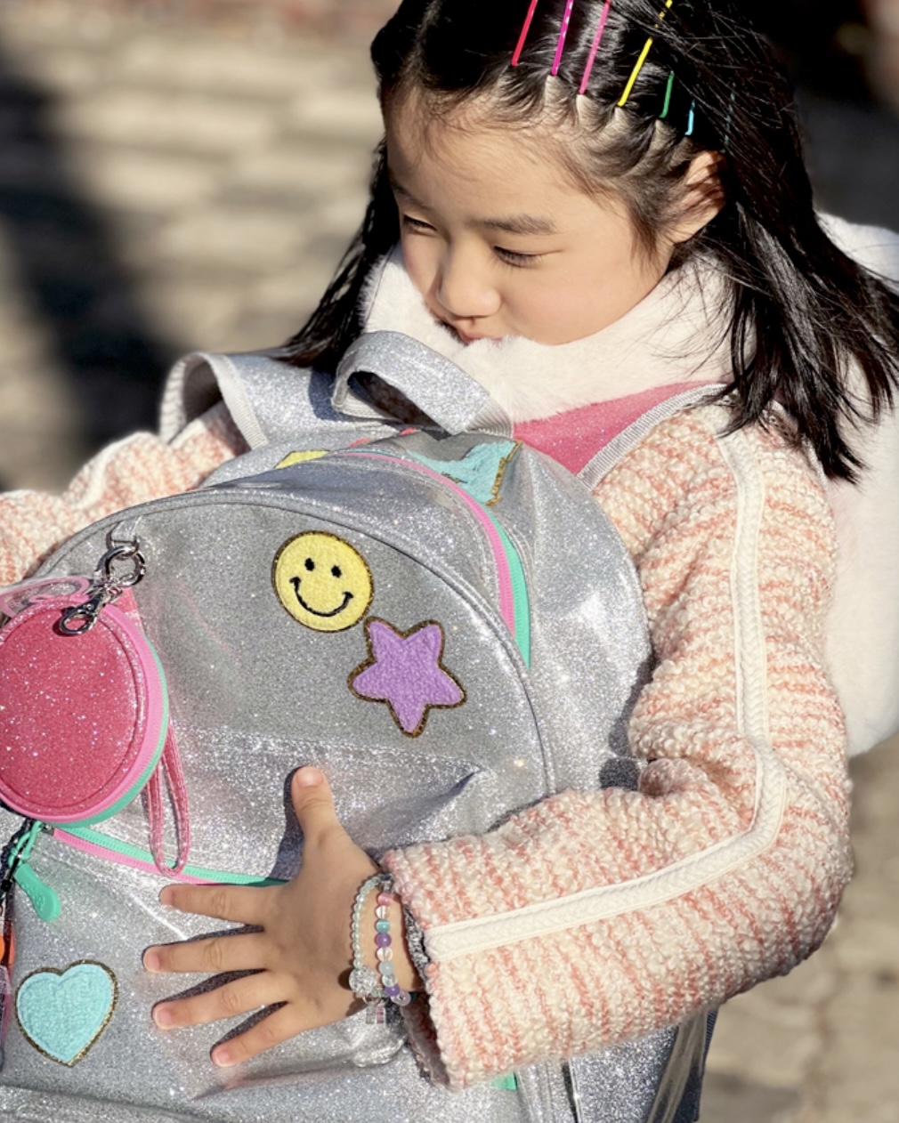 Happy Me Boucle Sticker Patch