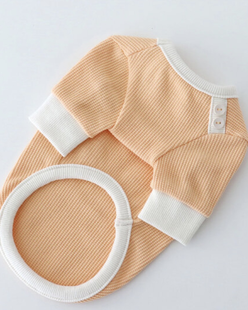 Sherbet Waffle T-Shirt (Orange)