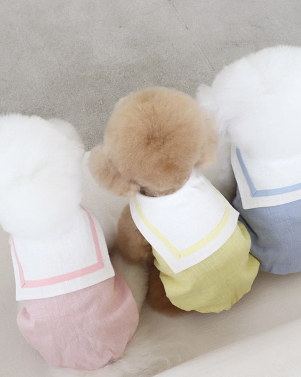 Pastel Linen Cape Top (Yellow)