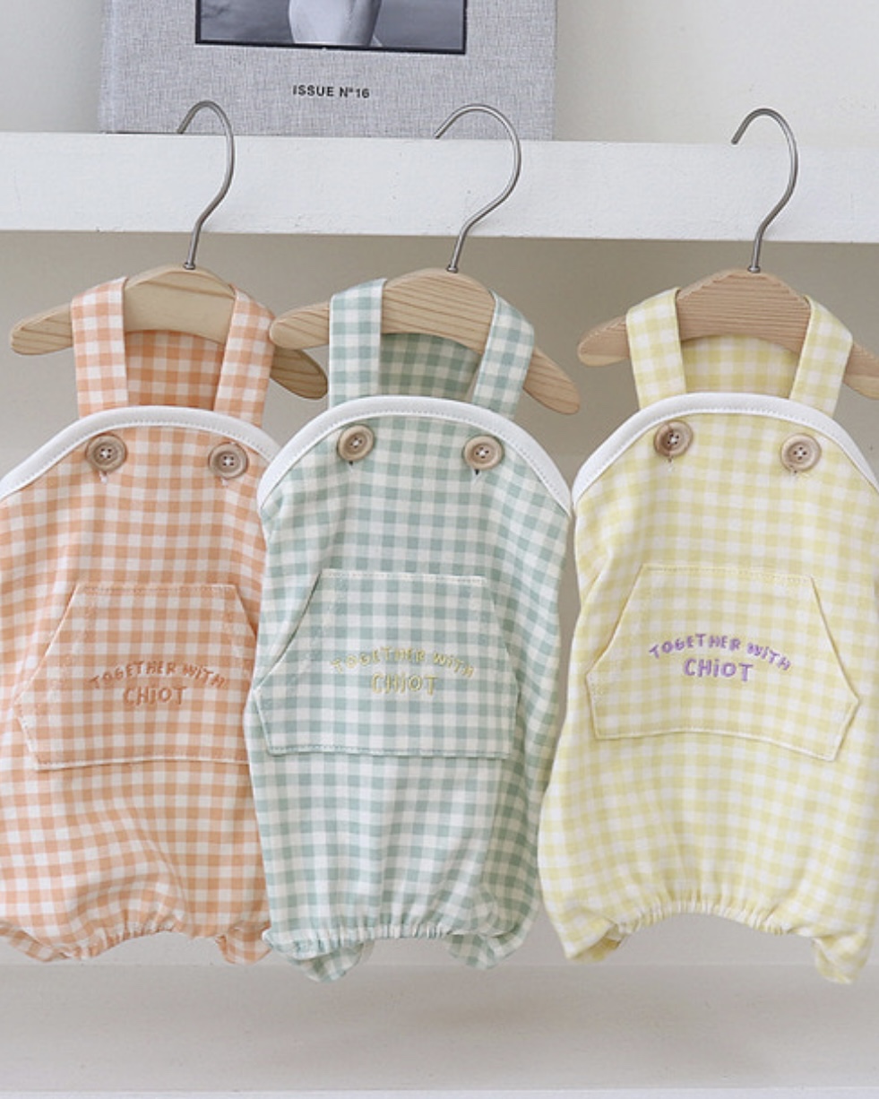 Chiot Together Check All in One Overall (Yellow)