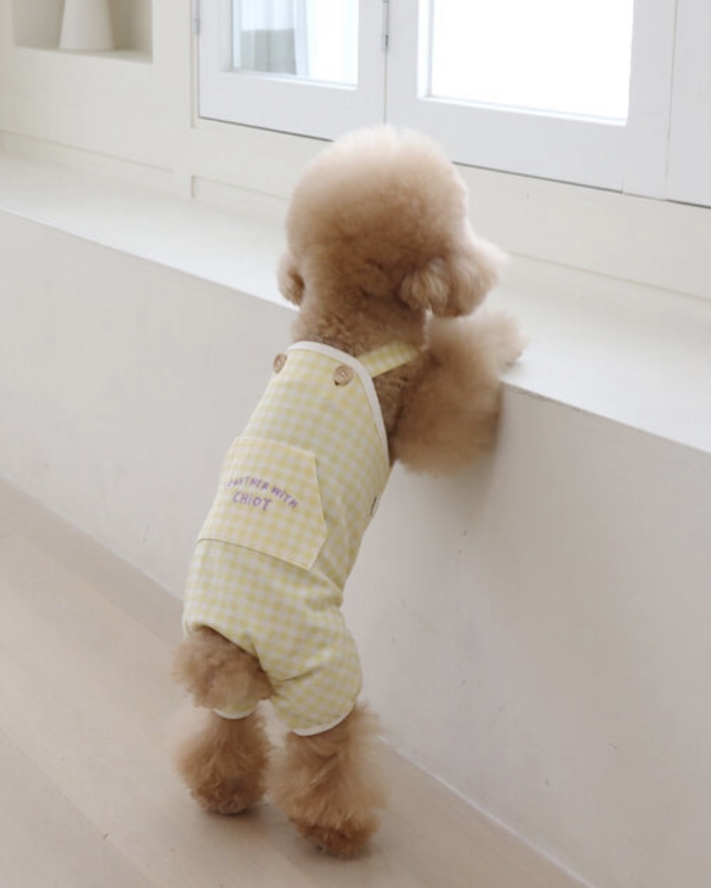 Chiot Together Check All in One Overall (Yellow)