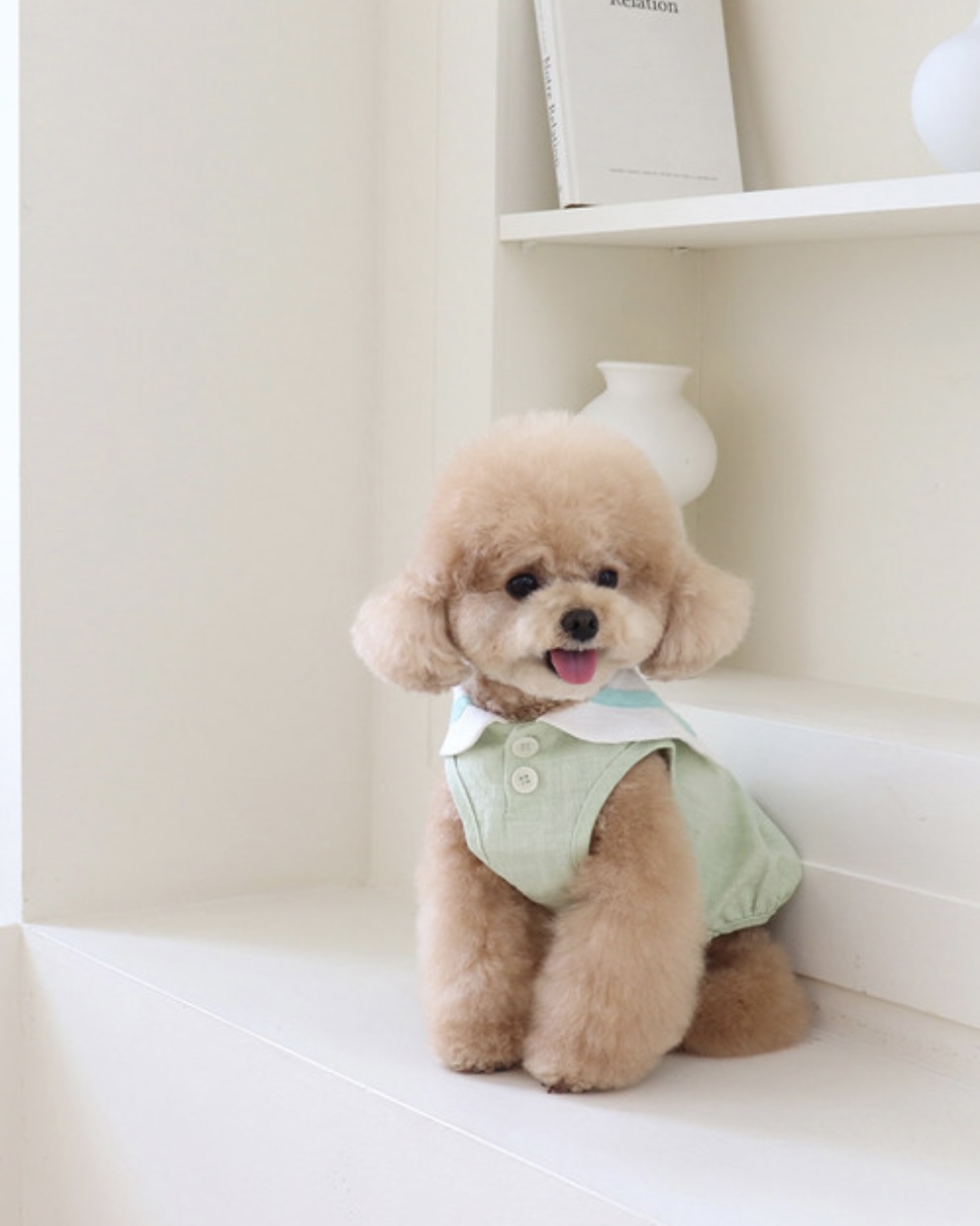 Pastel Linen Cape Top (Mint)