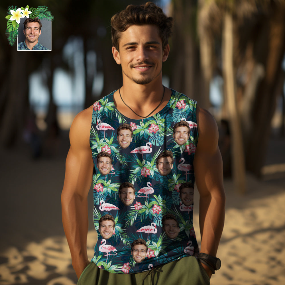 Custom Hawaiian Shirt With 1-10 Face Personalized Aloha Shirt All Over ...