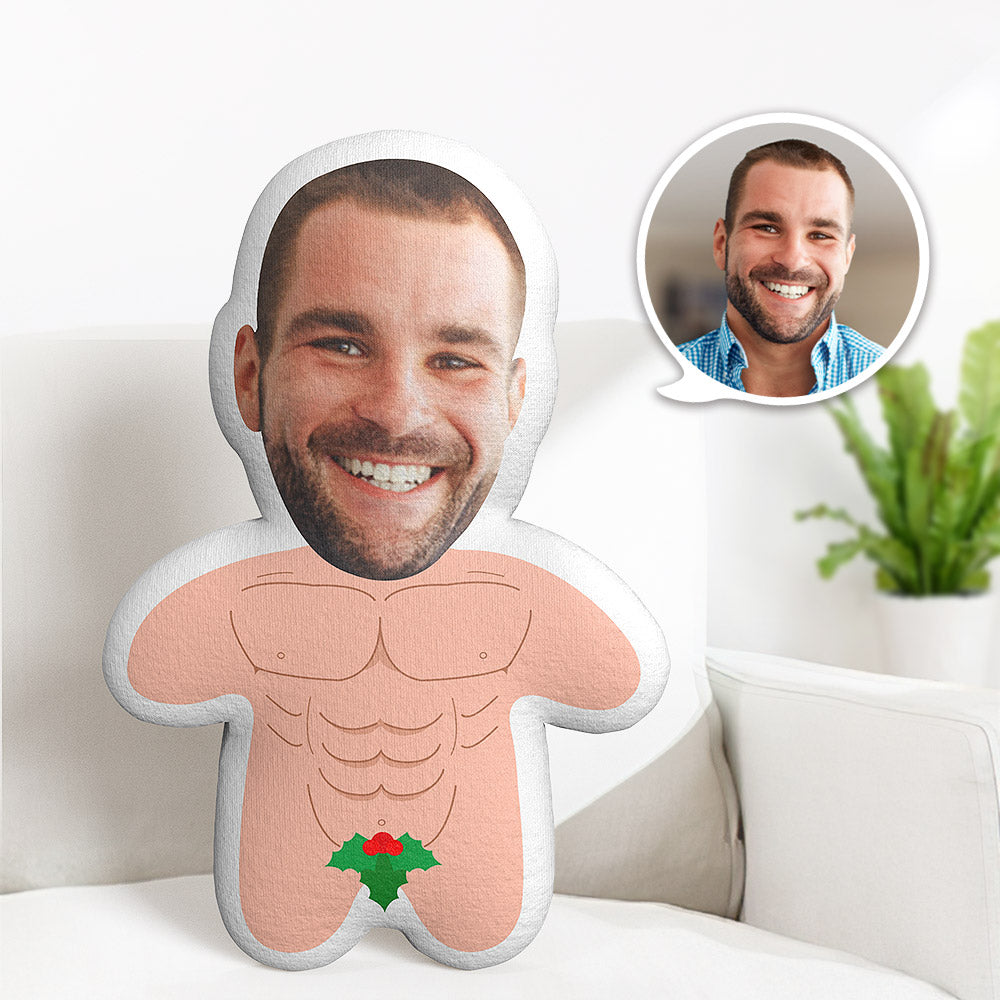 My Face Mankini Minime Doll Teddy Personalised Photo Pillow