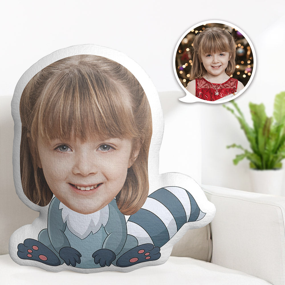 Custom Face Pillow Personalized Photo Pillow Chipmunks MiniMe Pillow G