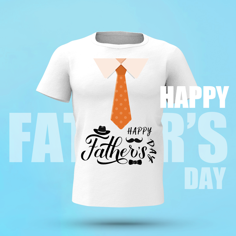 Custom Photo T-shirt NO.1 Dad Father's Day Gift