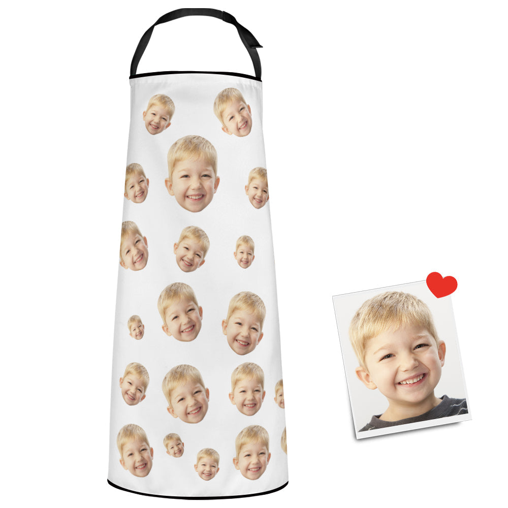 Custom Face Kitchen Funny Apron Personalised Apron For Men Women Chef