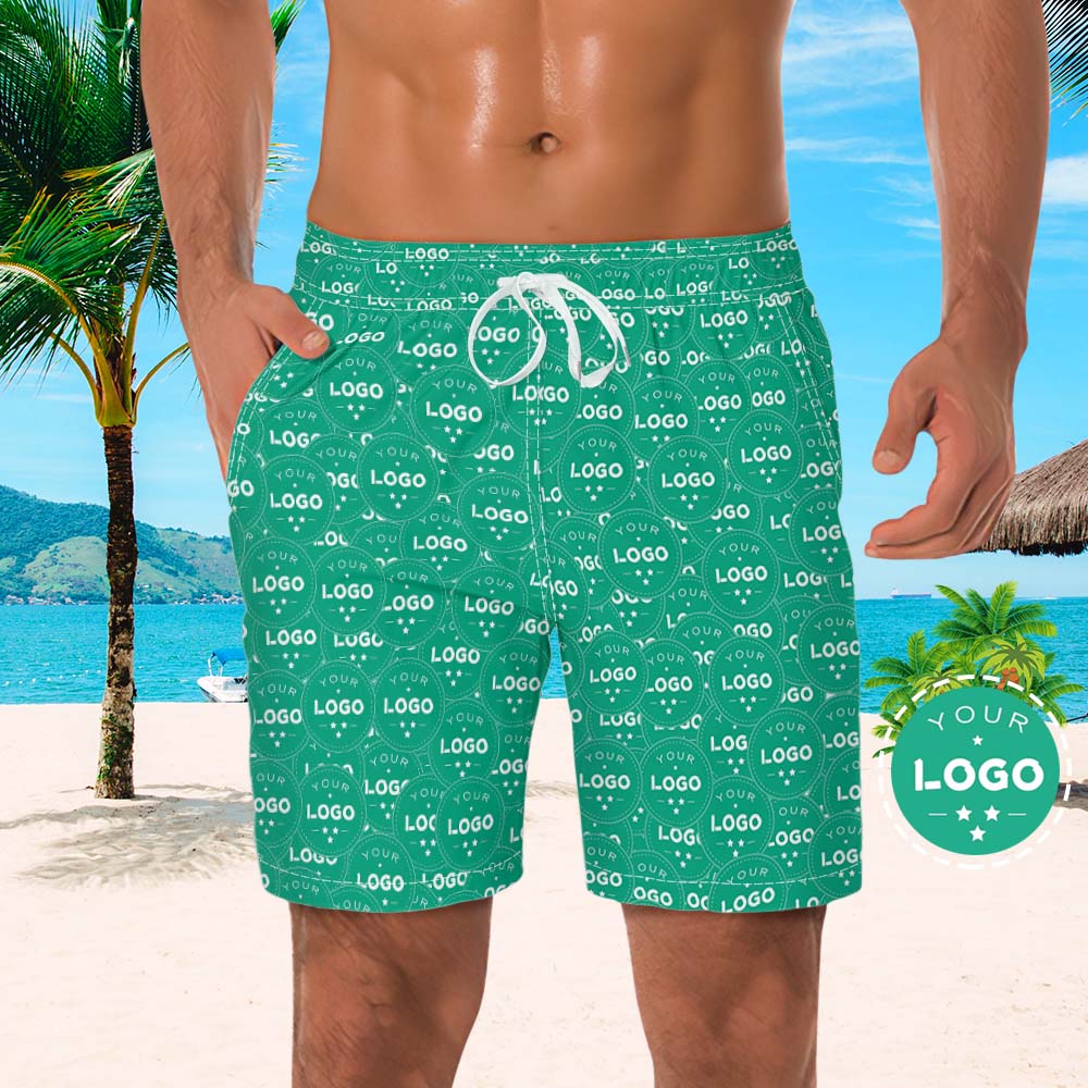 Custom Logo Swim Trunk Unqiue Gifts For Him - Mash