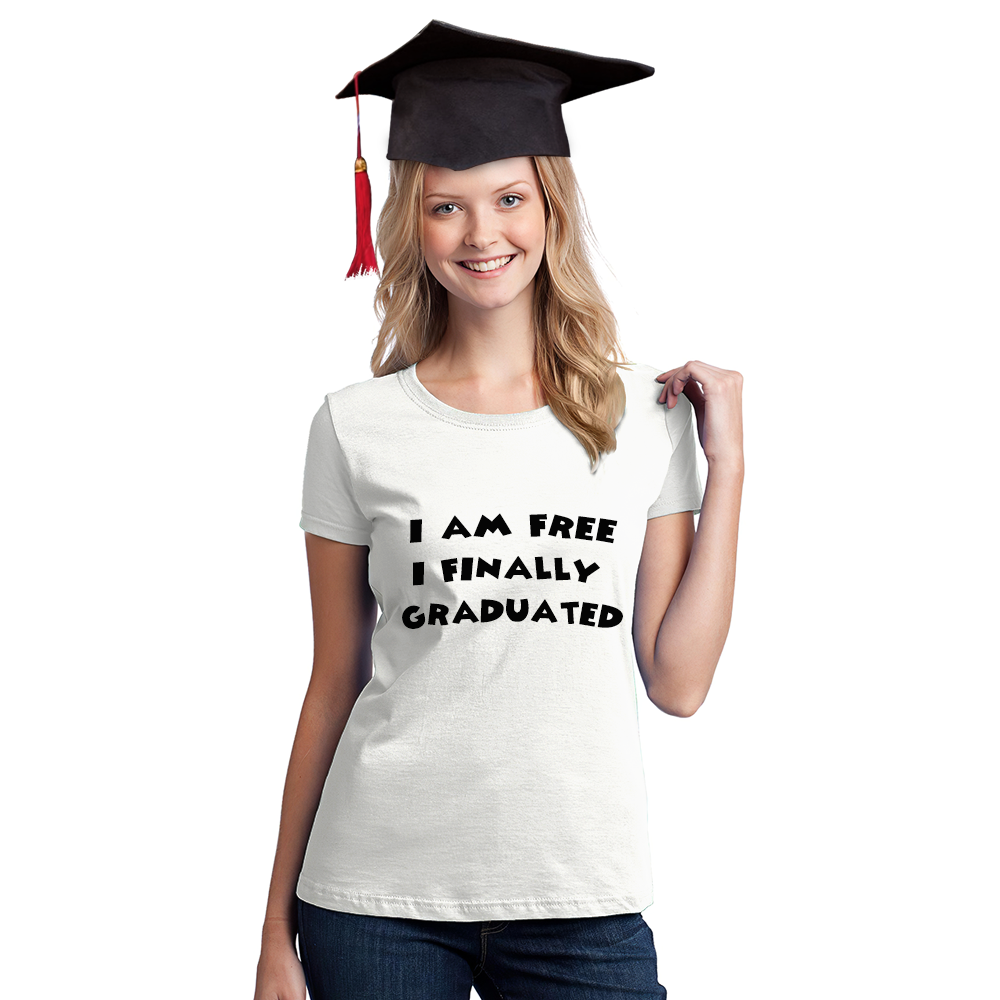 Congrats Grad Gifts Custom Text T-shirt