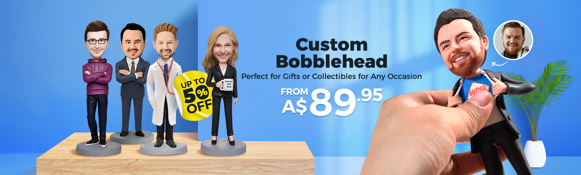 Best custom hot sale bobblehead