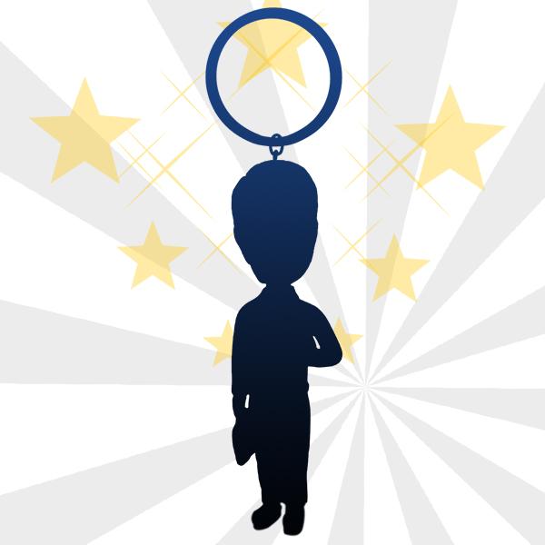 Custom Bobblehead Figures Keychain from Your Own Photo