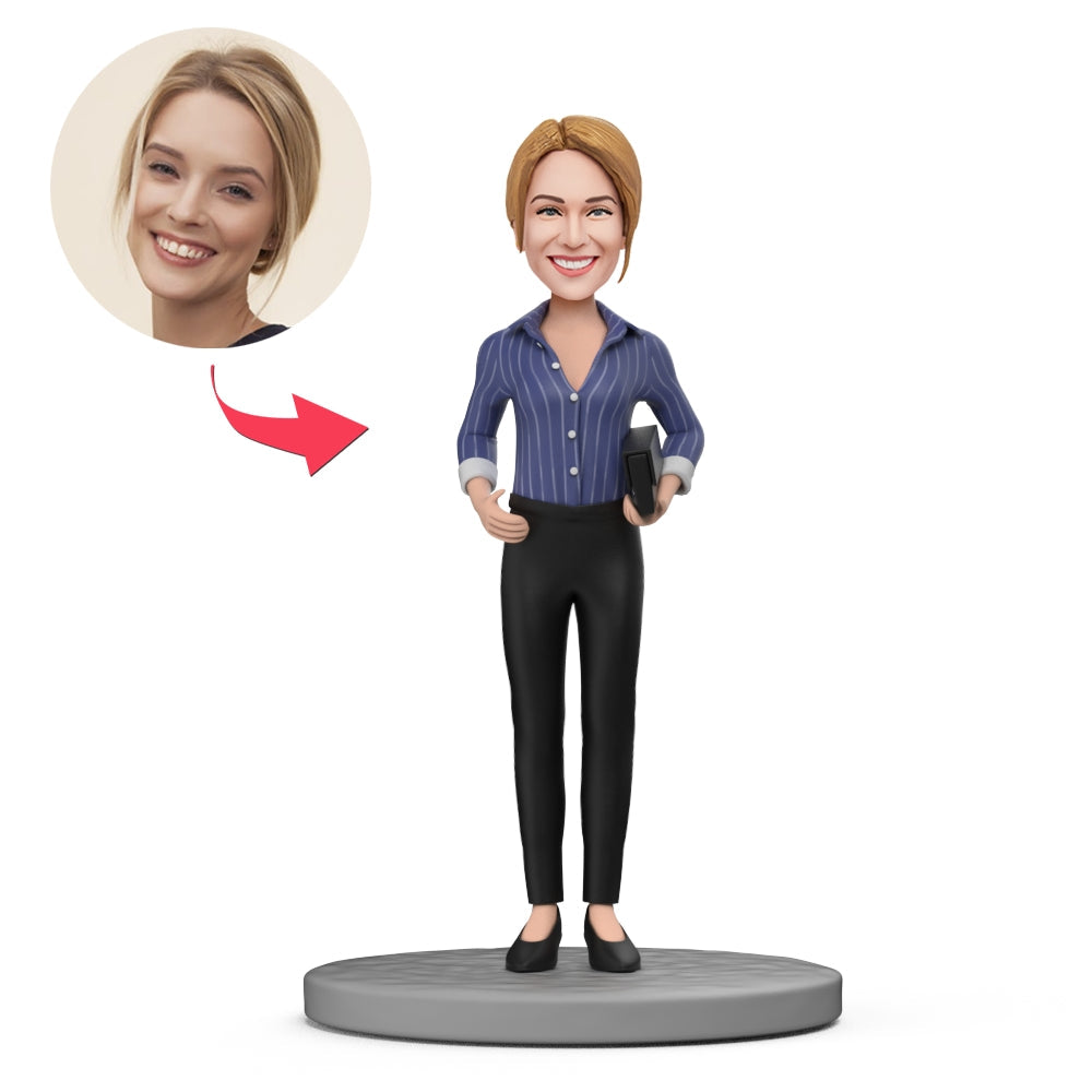 LGBT Couple Custom Bobblehead - Unlimited Revisions