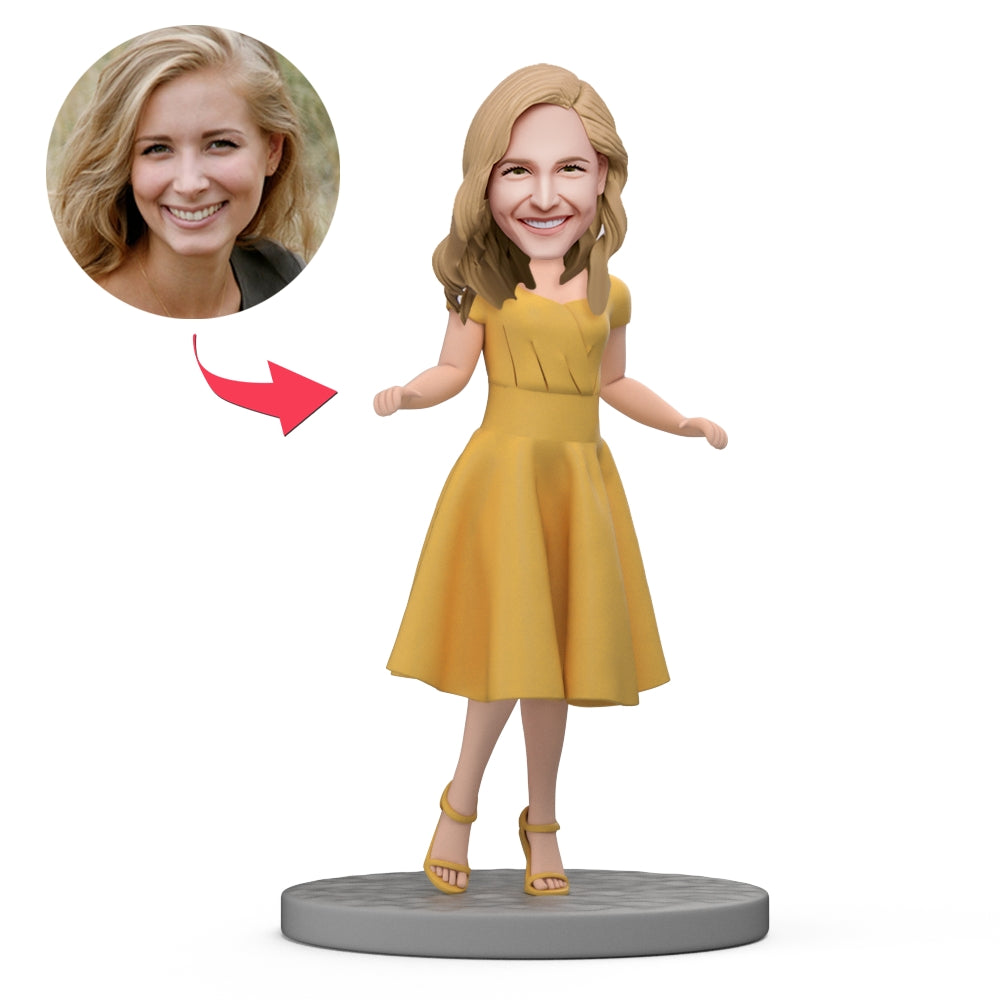 Mother's Day Gift Custom Bobblehead - Customize Personalized  Bobblehead Gifts for Young Mom