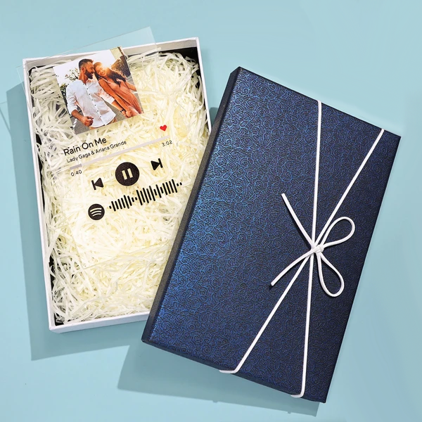 Custom Spotify Plaque Scannable Music Plaque Acrylic Song Plaque