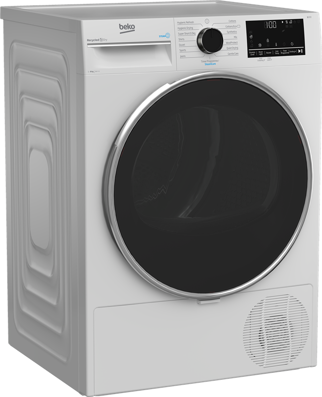 Beko 8Kg Front Load Heat Pump Dryer B3T4824DW
