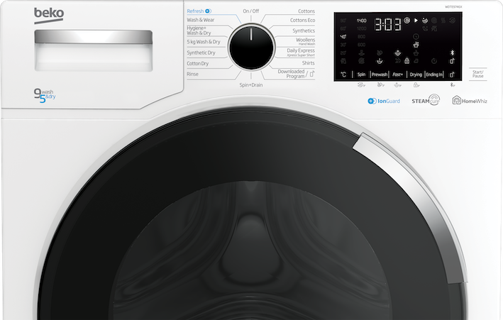 Beko 9kg/ 5kg Washer cum Dryer WDTE9746X 