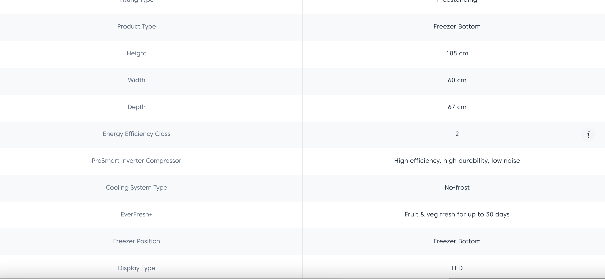 Beko 375L Bottom Freezer Refrigerator RCNT375I50VZWB