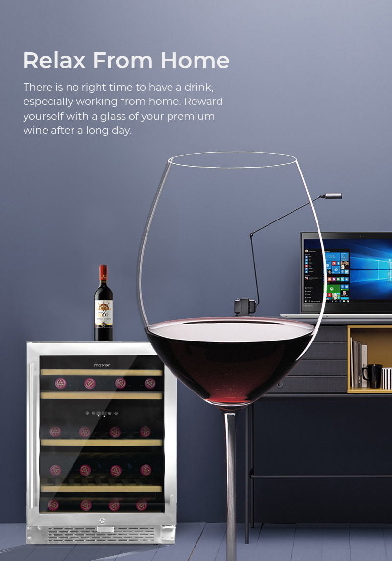 Mayer MMWC46MAG Magnum Series Wine Chiller Wine Fridge Wine Cellar 138L