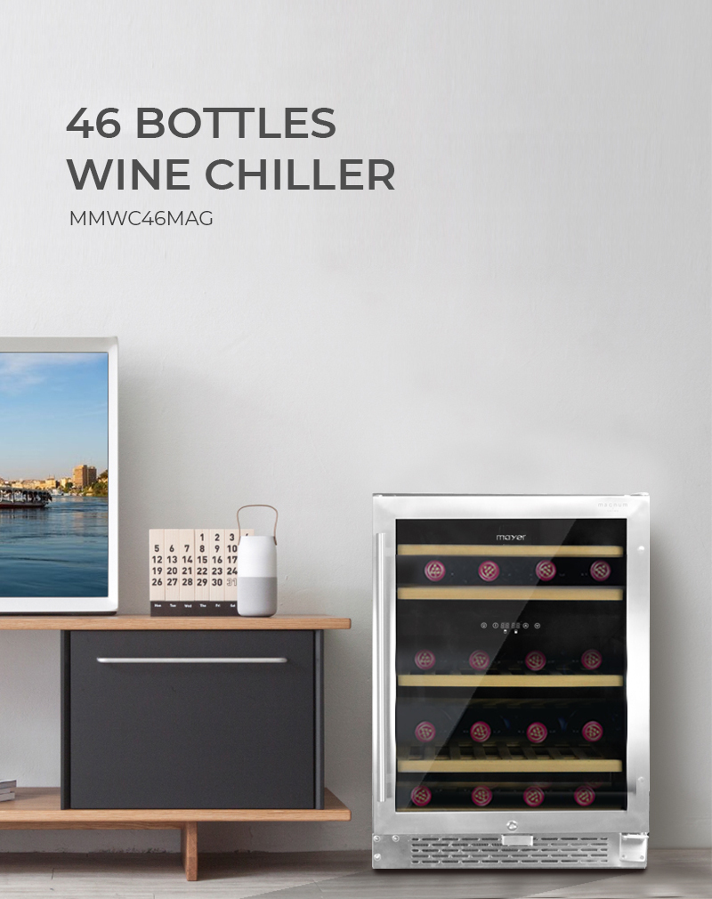 Mayer MMWC46MAG Magnum Series Wine Chiller Wine Fridge Wine Cellar 138L