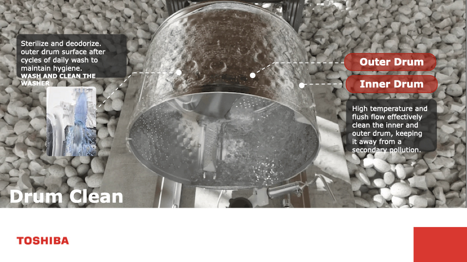 Toshiba 8.5Kg Front Load Washing Machine TW-BK95G4S(SK) 