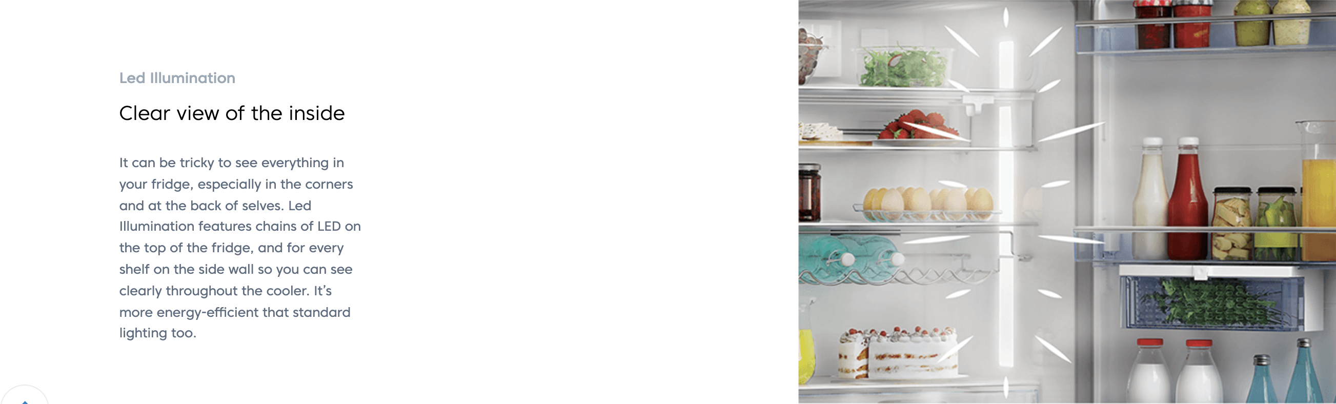 Beko 101L Compact Refrigerator Mini Fridge TSE1283 