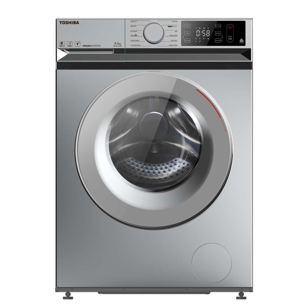Toshiba 9.5Kg Front Load Washing Machine TW-BL105A4S 