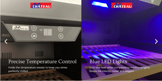 Chateau 50 Bottles Wine Cooler – CW 50TH SNS