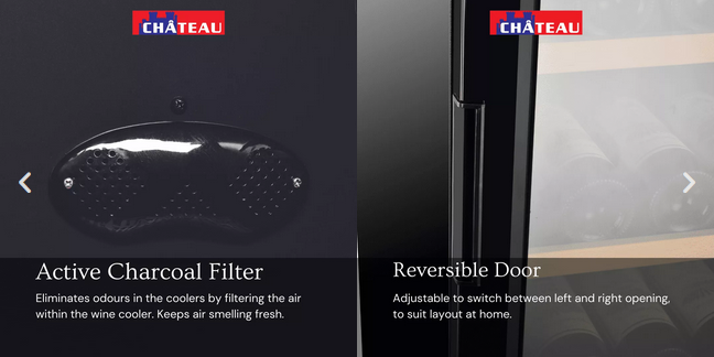 Chateau 50 Bottles Wine Cooler – CW 50TH SNS