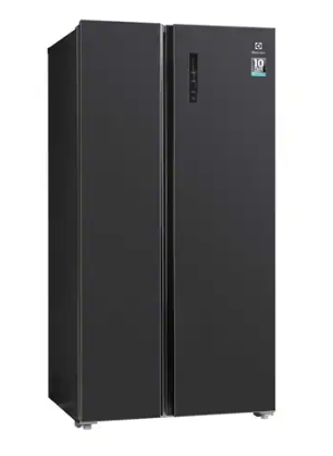 Electrolux 571L Side-By-Side Refrigerator UltimateTaste 700 ESE6101A-B