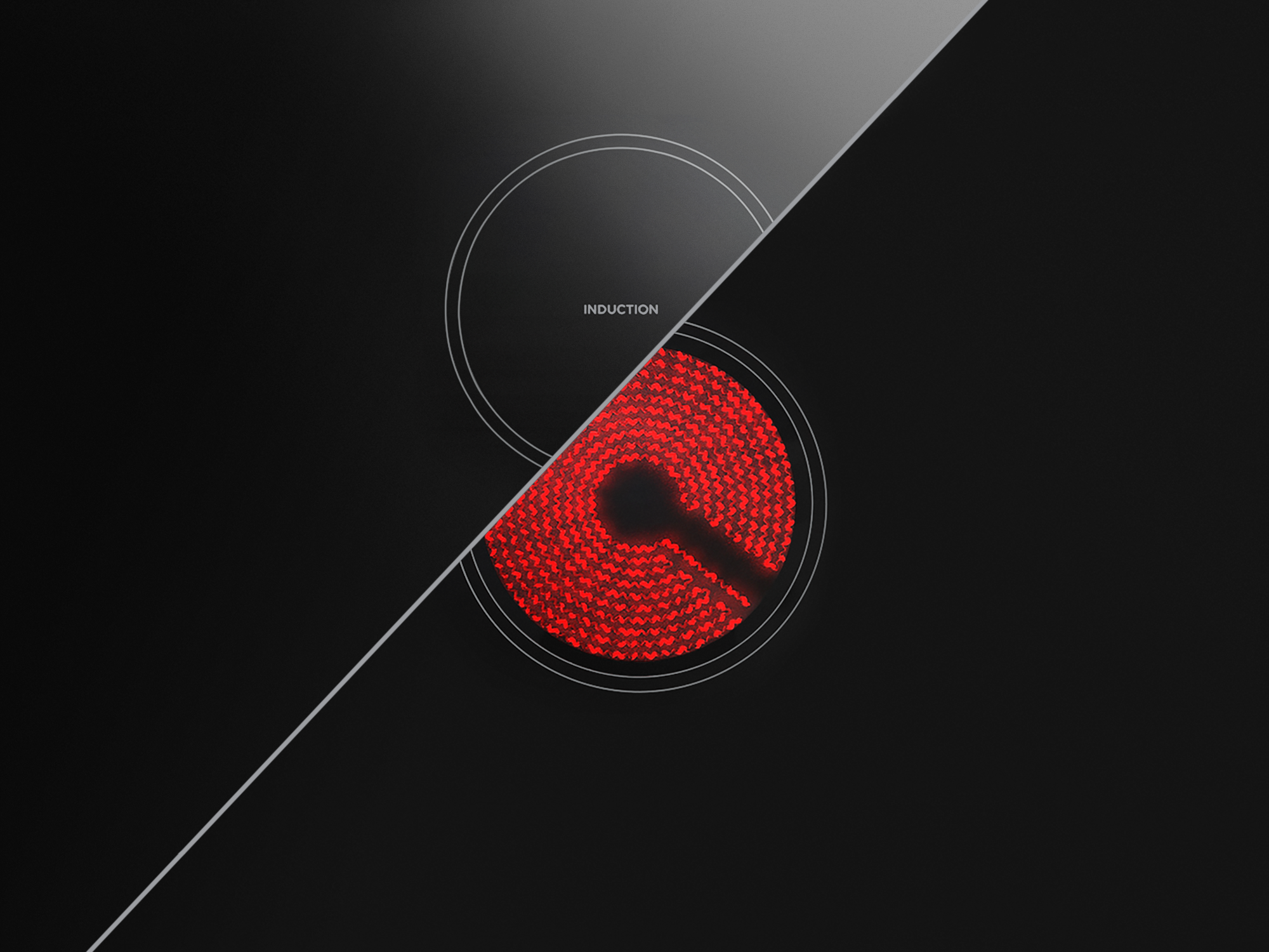 FUJIOH 70cm Hybrid Hob (2-IN-1 Hob) FH-IC6020