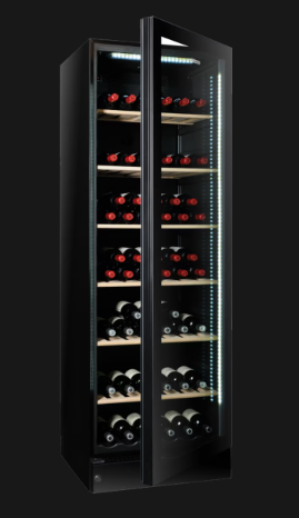 Vintec 198 Bottle Single/Multi-Temp Wine Cellar V190SG2E-BK