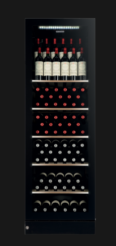 Vintec 198 Bottle Single/Multi-Temp Wine Cellar V190SG2E-BK