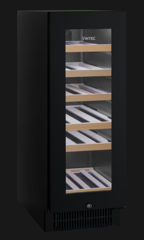 Vintec 20 Bottle Single-Zone Wine Cellar VWS020SBA-X 