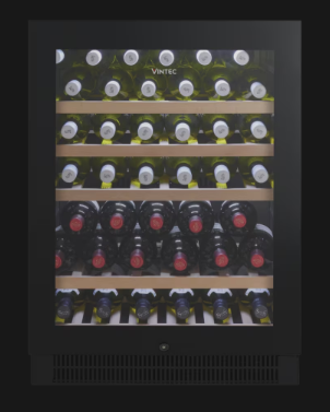 Vintec 50 Bottle Single-Zone Wine Cellar VWS050SBA-X