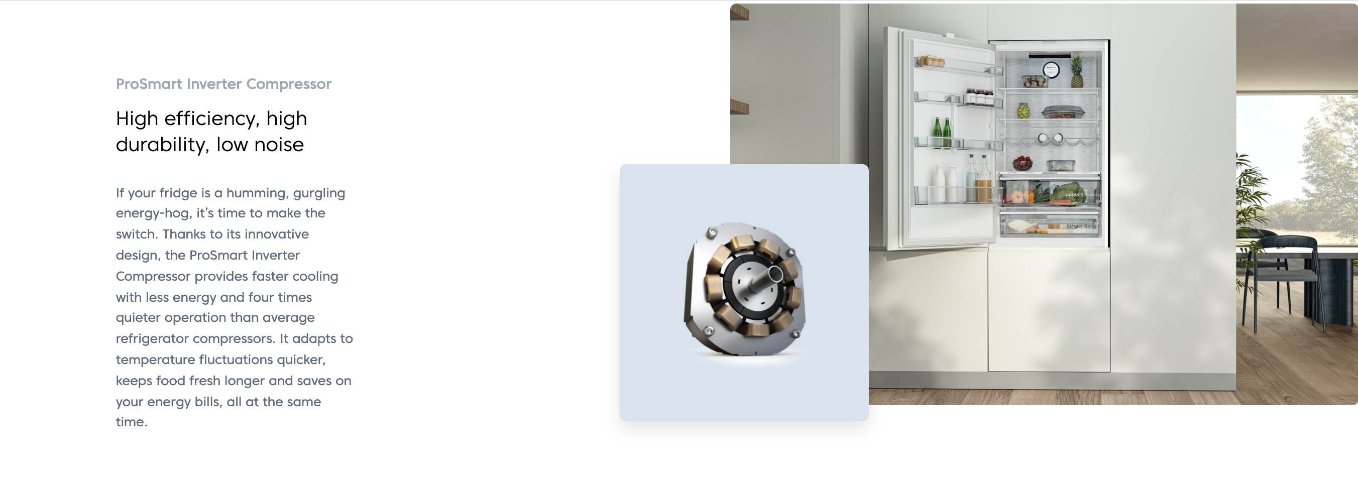 Beko 340L Bottom Freezer Refrigerator RCNT340I50VP