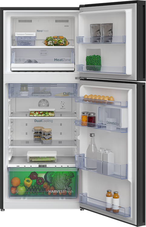 Beko 340L Top Freezer Refrigerator RDNT371E50VZGB 