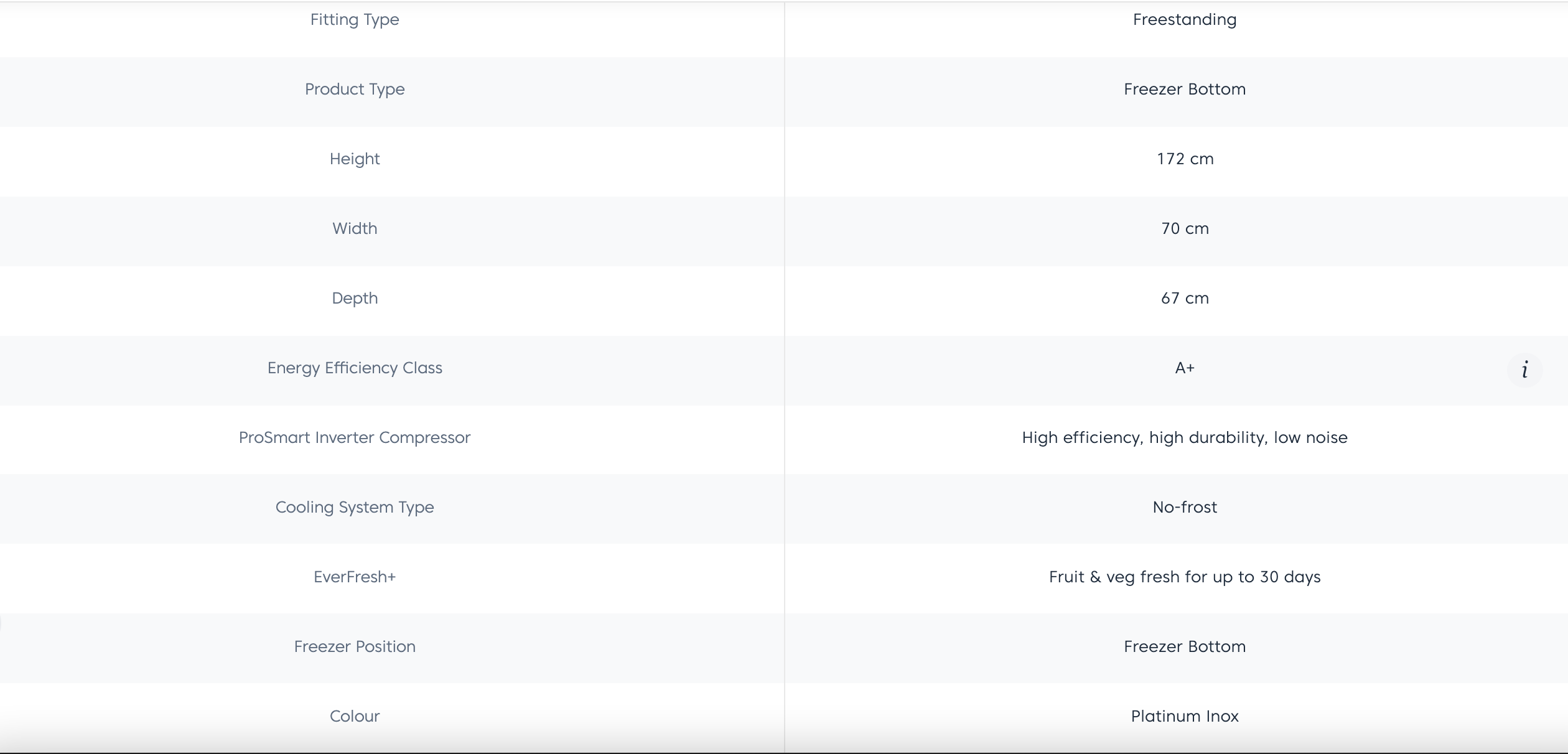 Beko 415L Bottom Freezer Refrigerator RCNT415E50VZP