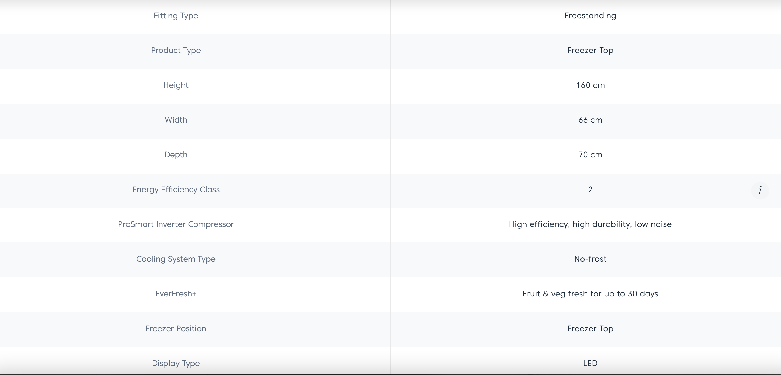 Beko 340L Top Freezer Refrigerator RDNT371E50VZGB 