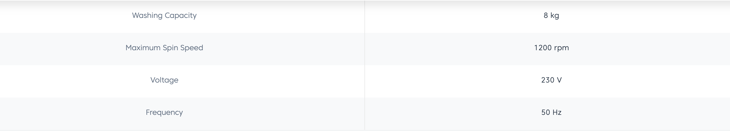 Beko 8Kg Front Load Washing Machine WCV8736XS0