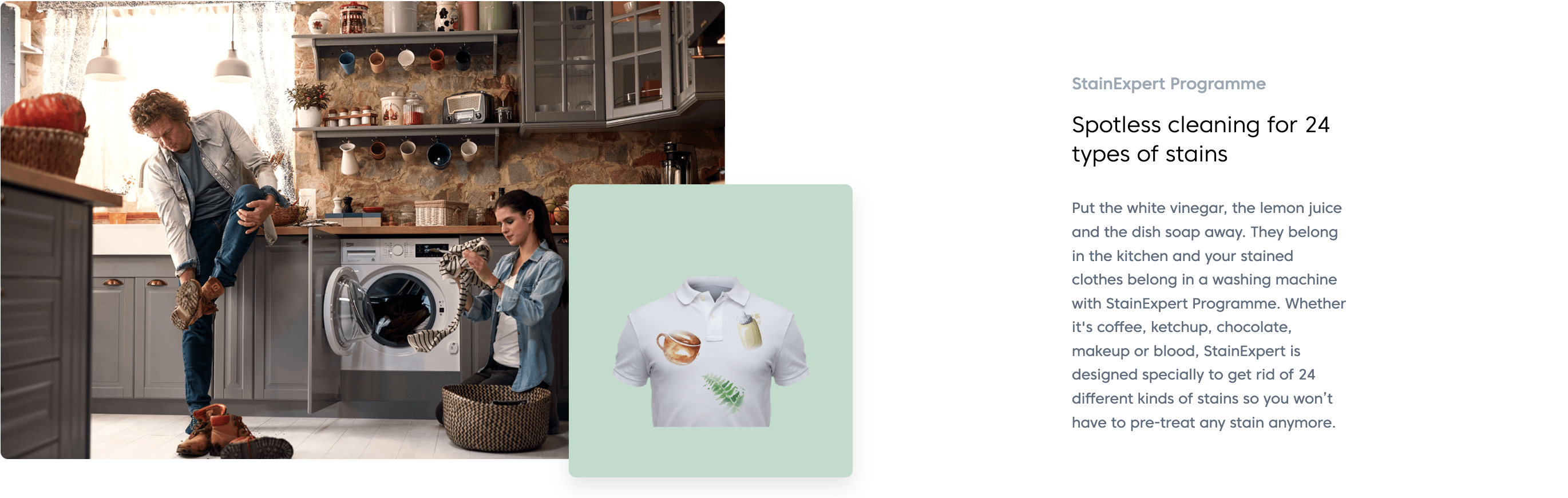 Beko 10Kg Front Load Washing Machine WTE10744X0D