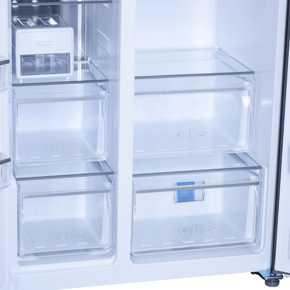 Beko 521L Side-by-side Refrigerator GNO5231GBSG 
