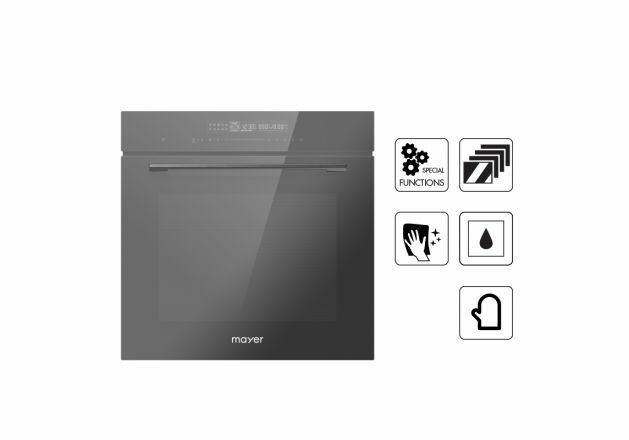 Mayer 75L Built-In Pyrolytic Oven MMDO15P