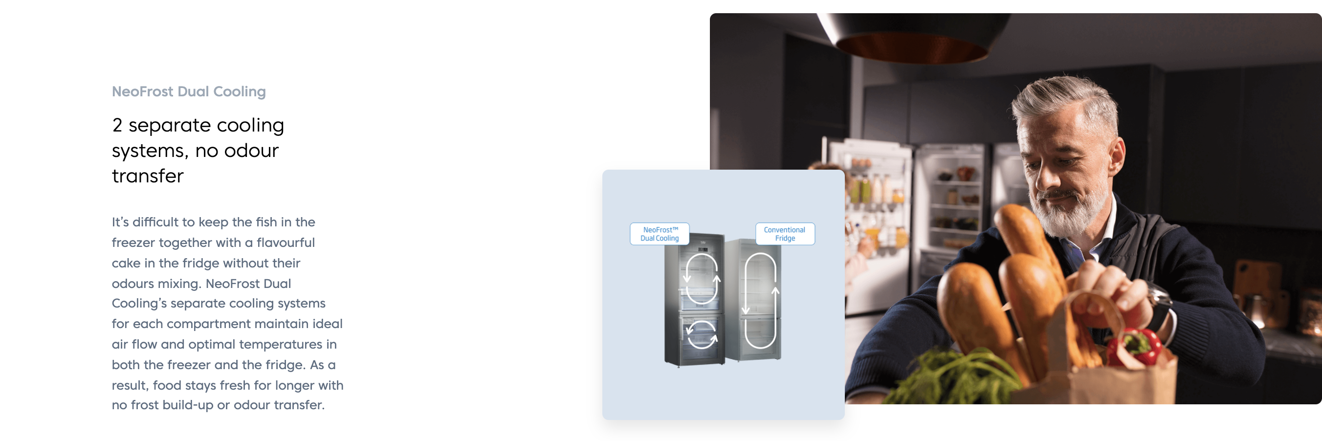 Beko 415L Bottom Freezer Refrigerator RCNT415E50VZP